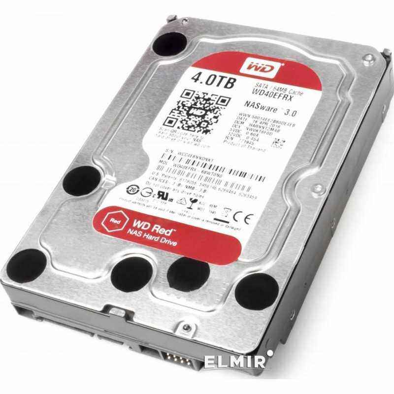 HDD WD 4 TB- Red- 5.400 rpm- buffer 256 MB- pt. NAS- WD40EFAX