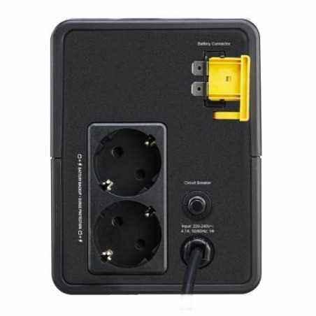 UPS APC Back-UPS- Line int.- mini Tower- AVR- Schuko x 2- LED- back-up 1 - 10 min. BVX900LI-GR (include TV 8.00 lei)