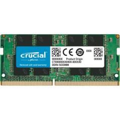 SODIMM CRUCIAL- 8 GB DDR4- 3200 MHz- 1 modul- CL22- CT8G4SFRA32A