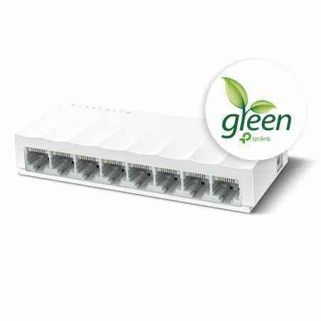SWITCH TP-LINK 8 porturi 10/100 Mbps LiteWave LS1008 (include timbru verde 1.5 lei)