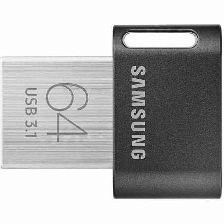 MEMORIE USB SAMSUNG 64 GB- USB 3.1- profil mic- carcasa metalica- negru- MUF-64AB/APC (include TV 0.02 lei)