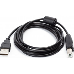 CABLU USB SPACER pt. imprimanta- USB 2.0 (T) la USB 2.0 Type-B (T)- 1.8m- black- SPC-USB-AMBM-6 261904 (include TV 0.15 lei)