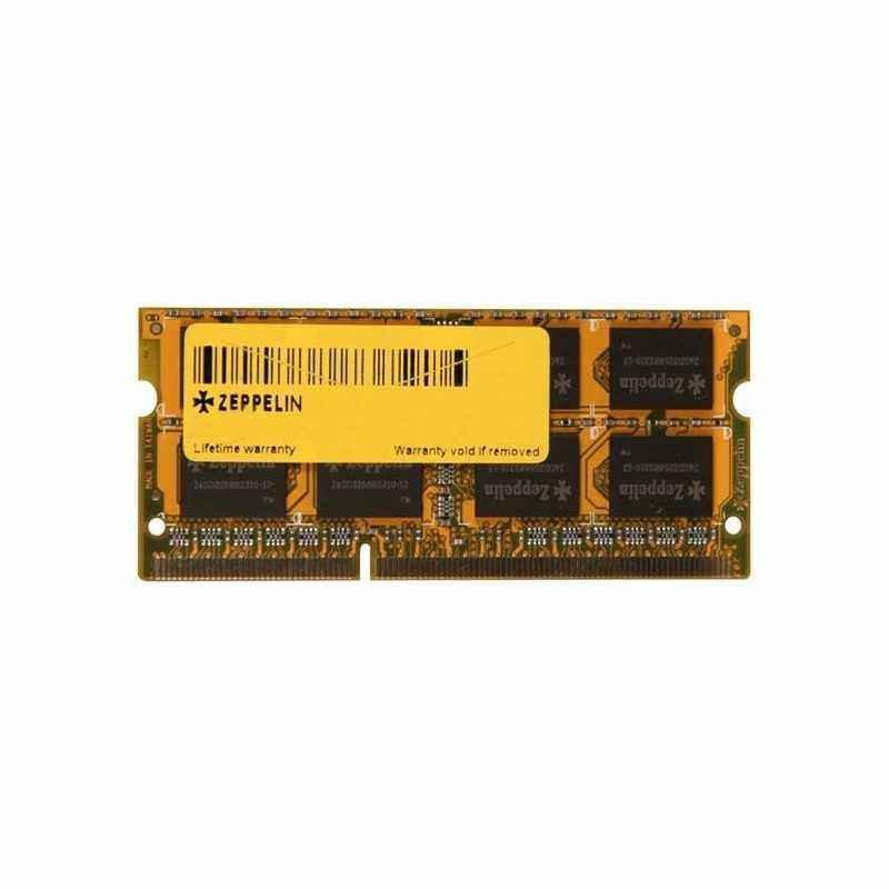 SODIMM ZEPPELIN- DDR3 4 GB- 1333 MHz- ZE-SD3-4G1333