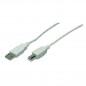 CABLU USB LOGILINK pt. imprimanta- USB 2.0 (T) la USB 2.0 Type-B (T)- 5m- gri- CU0009 (include TV 0.15 lei)