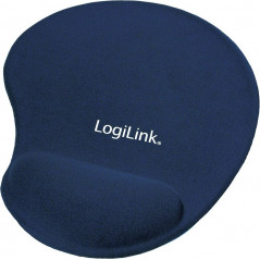 MousePAD LOGILINK- cauciuc si gel- 300 x 220 x 3 mm- albastru- ID0027B