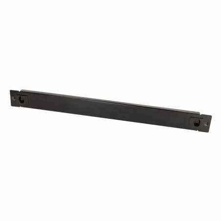PANOU gestionare cabluri LOGILINK- tip masca orizontala- 19 inch- 1U- instalare fara unelte- negru- PN105B