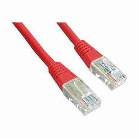 PATCH CORD UTP GEMBIRD Cat5e- cupru-aluminiu- 0.5 m- rosu- AWG26- PP12-0.5M/R (include TV 0.06 lei)