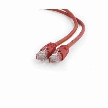 PATCH CORD UTP GEMBIRD Cat6- cupru-aluminiu- 5 m- rosu- AWG26- PP6U-5M/R (include TV 0.15 lei)