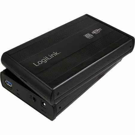 RACK extern LOGILINK- extern pt. HDD- 3.5 inch- S-ATA- interfata PC USB 3.0- aluminiu- negru- UA0107 (include TV 0.75 lei)