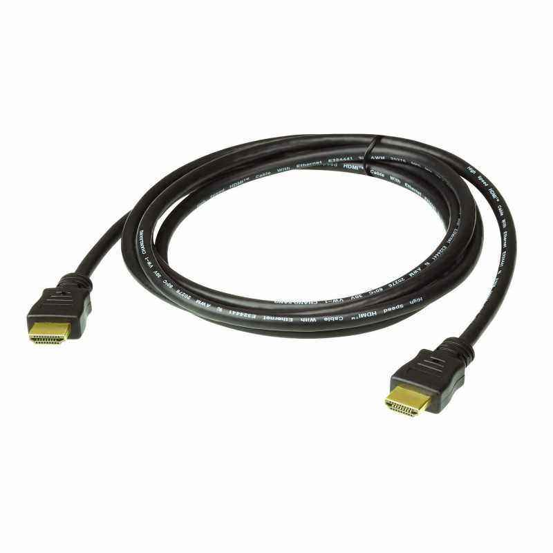 CABLU video ATEN- cablu or adaptor video- HDMIT) la HDMIT)- 4K DCI4096x2160) la 60Hz- 1 m- 2L-7D01Hi)