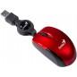 MOUSE Genius- Micro Traveler V2- PC sau NB- cu fir- USB- optic- 1200 dpi- butoane/scroll 3/1- - rosu- 31010125103
