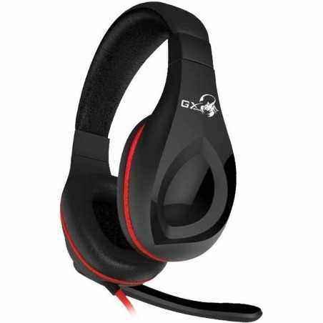 CASTI Genius- HS-G560- cu fir- gaming- utilizare multimedia- microfon pe brat- conectare prin Jack 3.5 mm- negru- 31710007400-)