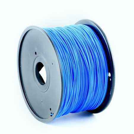 FILAMENT GEMBIRD pt. imprimanta 3d- PLA- 1.75mm diamentru- 1Kg / bobina- aprox. 330m- topire 190-220 grC- blue- 3DP-PLA1.75-01-B