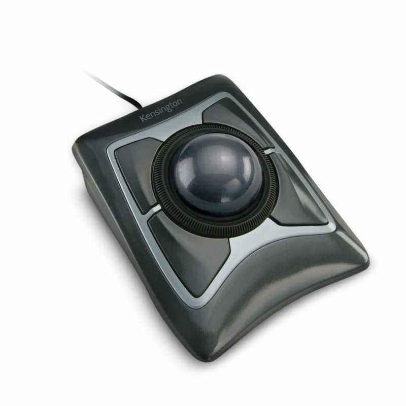 MOUSE Kensington - trackball- Expert- trackball- cu fir- USB- optic- nespecificat- butoane/scroll 4/1- trackball- negru- 64325