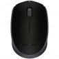 MOUSE LOGITECH- M171- PC sau NB- wireless- 2.4GHz- optic- 1000 dpi- butoane/scroll 3/1- - negru- 910-004424