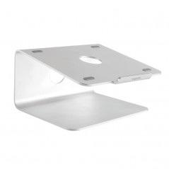 SUPORT de birou LOGILINK pt. notebook- rotatie 360gradei- design ventilat- suporta dimensiuni 11-17- pliabil- aluminiu- gri- AA0