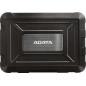 RACK extern ADATA- pt HDD/SSD- 2.5 inch- S-ATA3- interfata PC USB 3.1- plastic cu cauciuc- negru- AED600-U31-CBK)