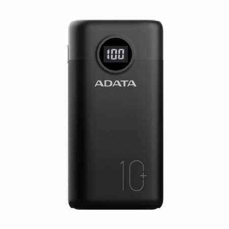 POWER BANK ADATA 10000mAh- Quick Charge 3.0 + PD 22.5W- 2 x USB , 1 x USB-C- digital display pt. status baterie- P10000QCD 10.00