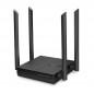 ROUTER TP-LINK wireless 1200Mbps- MU-MIMO- 4 porturi Gigabit- 4 antene externe- Dual Band AC1200 Archer C64 timbru verde 1.5 lei