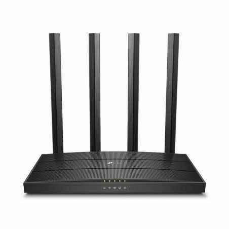 ROUTER TP-LINK wireless 1900Mbps- MU-MIMO- 4 porturi Gigabit- 4 antene externe- Dual Band 2.4 GHz+5 GHz AC1900 Archer C80 timbru