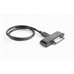 CABLU USB GEMBIRD adaptor- USB 3.0T) la S-ATAT)- 30cm- adaptor USB la HDD S-ATA 2.5- negru- AUS3-02