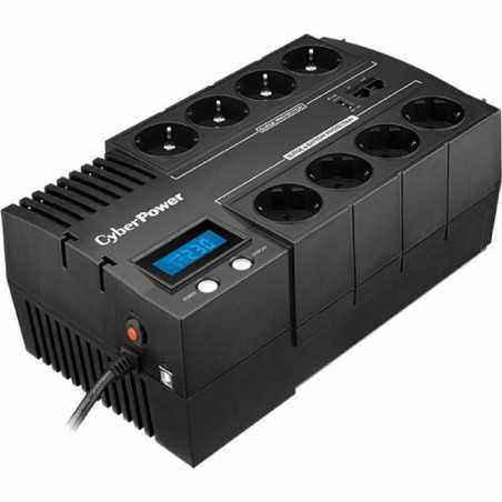 UPS CYBER POWER Line Int. cu management- LCD- brick- 1200VA/ 720W- AVR- 8 x socket Shucko- display LCD- 2 x baterie 12V/5.8Ah-