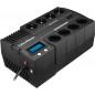 UPS CYBER POWER Line Int. cu management- LCD- brick- 1200VA/ 720W- AVR- 8 x socket Shucko- display LCD- 2 x baterie 12V/5.8Ah-