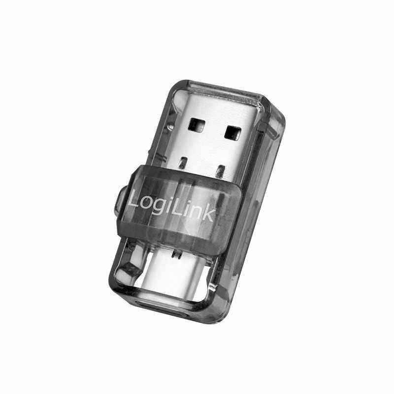 ADAPTOARE Bluetooth Logilink- conectare prin USB Type-C - USB-A- distanta 10 mpana la)- Bluetooth v5.0- antena interna- BT0054