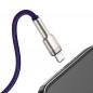 CABLU alimentare si date Baseus Cafule Metal- Fast Charging Data Cable pt. smartphone- USB la Lightning Iphone 2.4A- 1m- violet
