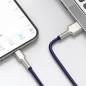 CABLU alimentare si date Baseus Cafule Metal- Fast Charging Data Cable pt. smartphone- USB la Lightning Iphone 2.4A- 1m- violet