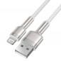 CABLU alimentare si date Baseus Cafule Metal- Fast Charging Data Cable pt. smartphone- USB la Lightning Iphone 2.4A- 2m- alb CAL