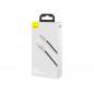 CABLU alimentare si date Baseus Cafule Metal- Fast Charging Data Cable pt. smartphone- USB la Lightning Iphone 2.4A- 0.25m- negr