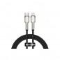CABLU alimentare si date Baseus Cafule Metal- Fast Charging Data Cable pt. smartphone- USB Type-C la Lightning Iphone PD 20W- 2m