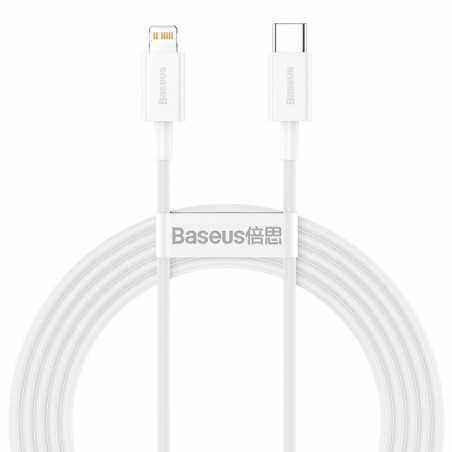 CABLU alimentare si date Baseus Superior- Fast Charging Data Cable pt. smartphone- USB Type-C la Lightning Iphone PD 20W- 2m- al