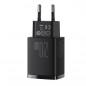 INCARCATOR retea Baseus Compact- Quick Charge 20W- 1 x USB Type-C 5V/3A max- 1 x USB 5V/3A- negru CCXJ-B01 timbru verde 0.15 lei