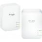 KIT ADAPTOR POWERLINE D-LINK tehnologie AV2- AV1000- pana la 1000Mbps- 1 port Gigabit- 2 buc.- DHP-601AV timbru verde 1.5 lei)