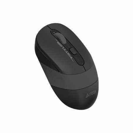 MOUSE A4tech- gaming- wireless- 2.4GHz- optic- 2000 dpi- butoane/scroll 4/1- buton selectare viteza- negru / gri- FG10 Grey
