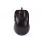 MOUSE A4tech- PC sau NB- wireless- 2.4GHz- optic- 2000 dpi- butoane/scroll 5/1- buton selectare viteza- negru- G9-730FX-BK