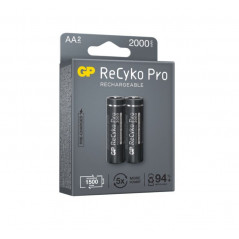 Acumulatori GP Batteries- ReCyko Pro 2100mAh AAR6) 1.2V NiMH- paper box 2 buc. GP210AAHCB-2EB2 GPRHC212B308 TV 0.12 lei)
