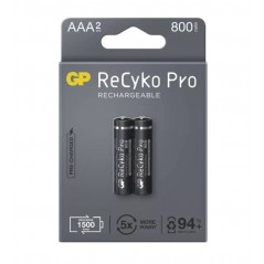 Acumulatori GP Batteries- ReCyko Pro 850mAh AAAR03) 1.2V NiMH- paper box 2 buc. GP85AAAHCB-2EB2 GPRHCH83B204 TV 0.12 lei)