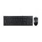 Kit TASTATURA si Mouse A4TECH- KR-85+OP-620D- cu fir- 104 taste format standard- mouse 1000dpi- 4/1 butoane- negru- KR-8520D-USB