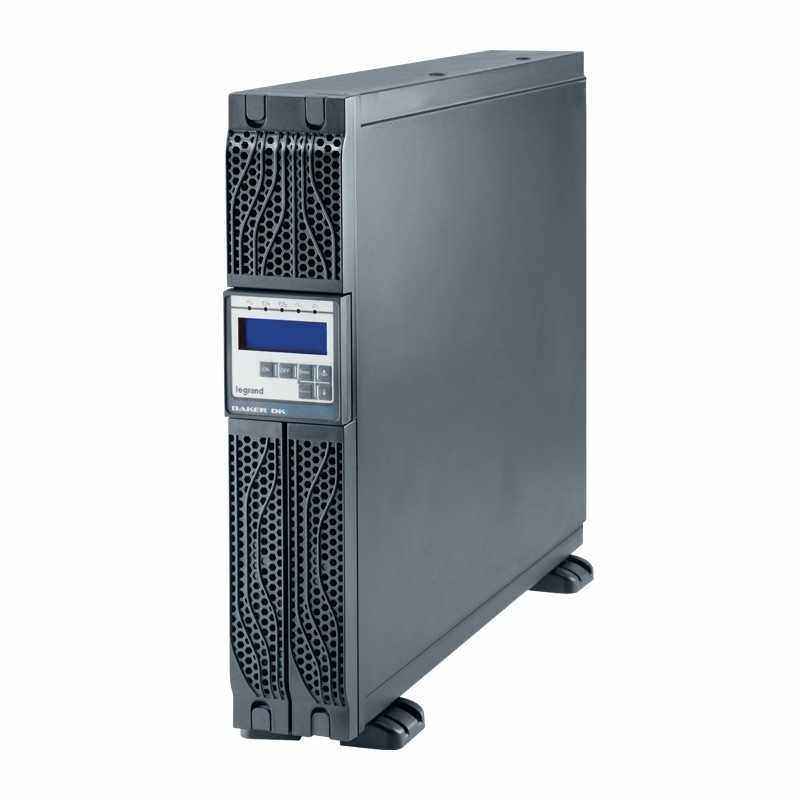 UPS LEGRAND- DAKER DK +- Online cu sinusoida pura- tower- rack- 3000VA/2700W- AVR- IEC x 7- 6 x baterie 12V/9Ah- display LCD- ba