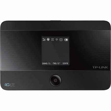 ROUTER TP-LINK wireless. portabil- 4G Mobile Wi-Fi- 150Mbps- Internal LTE Modem- SIM card slot- OLED screen display- rechargeabl