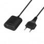 ALIMENTATOR retea 220V LOGILINK- universal- 1 x USB-C- 1 x USB-A- maxim 2.4A- 12W- suport OCP/OVP/SCP- 1.5m- negru- PA0256