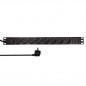 PDU LOGILINK 1U pt. rack 19 inch- 8 prize Schuko- intrare Schuko- max 16 A- on/off- protectie la supratensiune- 2 x USB 2.1A- 2