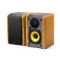 BOXE EDIFIER 2.0- RMS: 24W2 x 12W)- bluetooth- volum- bass- conectare simultana cu 2 echipamente BT- 220V alimentare- brown R10