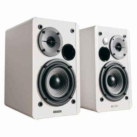 BOXE EDIFIER 2.0- RMS: 42W2 x 21W)- telecomanda wireless- volum- bass- treble- white- R1280Tw TV 8 lei)