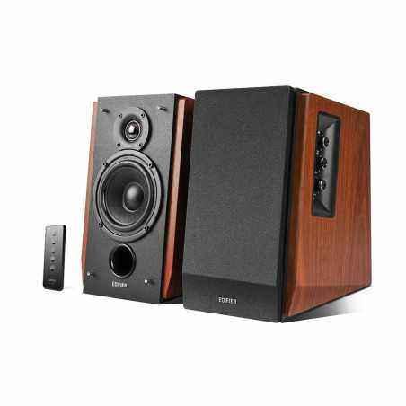 BOXE EDIFIER 2.0- RMS: 66W2 x 15W- 2 x 18W)- bluetooth telecomanda wireless- volum- bass- treble- dual RCA- brown- R1700BT-BR