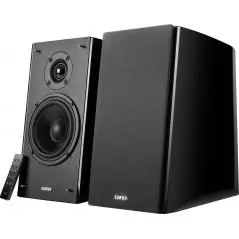 BOXE EDIFIER 2.0- RMS: 120W2 x 24W- 2 x 36W)- bluetooth telecomanda wireless- volum- bass- treble- black- R2000DB TV 8 lei)