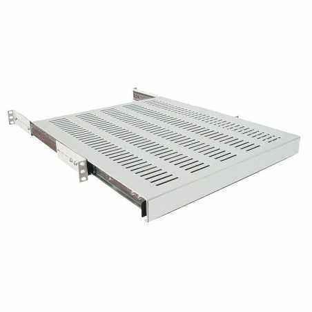 RAFT CULISANT LOGILINK 1U pentru rack 19- adancime 800mm- pentru cabinete cu adancime de 1000mm- sarcina maxima 35Kg- vopsea ant